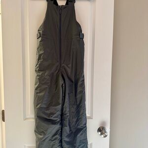 Columbia Kids Charcoal Snow Bib Overalls